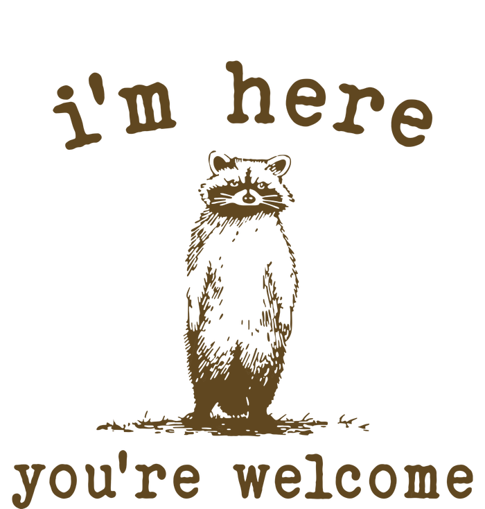 IM Here You Are Welcome Retro T-Shirt