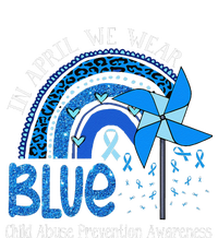 In April We Wear Blue For Child Abuse Prevention Awarenes Gifts Hoodie