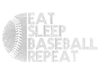 Eat Sleep Baseball Repeat Baseball Player Funny Baseball Yupoong Adult 5-Panel Trucker Hat