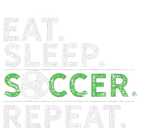 Eat Sleep Soccer Repeat Soccer Player Coach Women's V-Neck T-Shirt