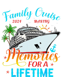 Family Cruise 2024 Making Memories For A Lifetime Beach Striped Beanie with Solid Band