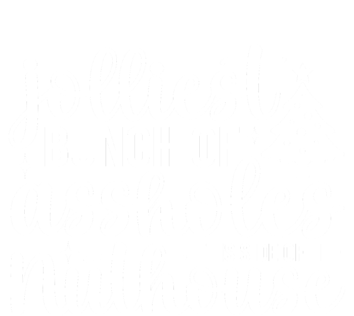 Jolliest Bunch Of Individuals This Side Of The Nuthouse Hooded Wearable Blanket