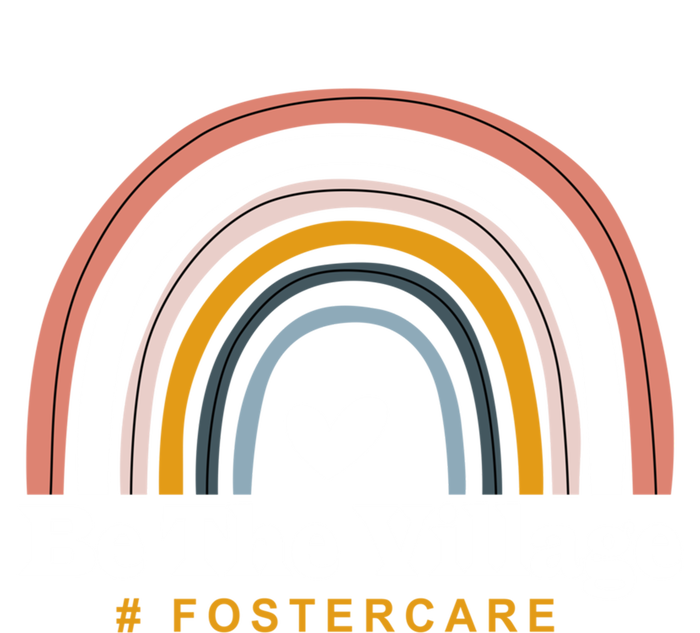 Be The Village Rainbow Foster Care Foster Adoption Day Gift T-Shirt