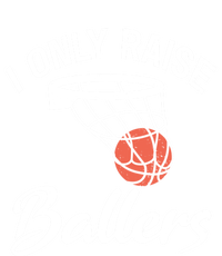 I Only Raise Ballers Basketball Saying Mom Quote Gift Meaningful Gift V-Neck T-Shirt