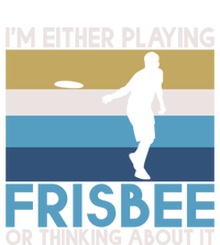 Im Either Playing Frisbee Or Thinking About It Frisbee Gift Zip Tote Bag