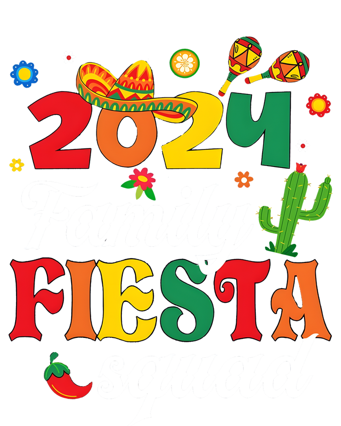 2024 Family Fiesta Squad Cinco De Mayo Flat Bill Trucker Hat