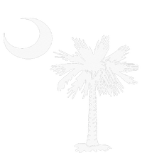 South Carolina State Flag Palmetto Tree Crescent Moon Sc T-Shirt