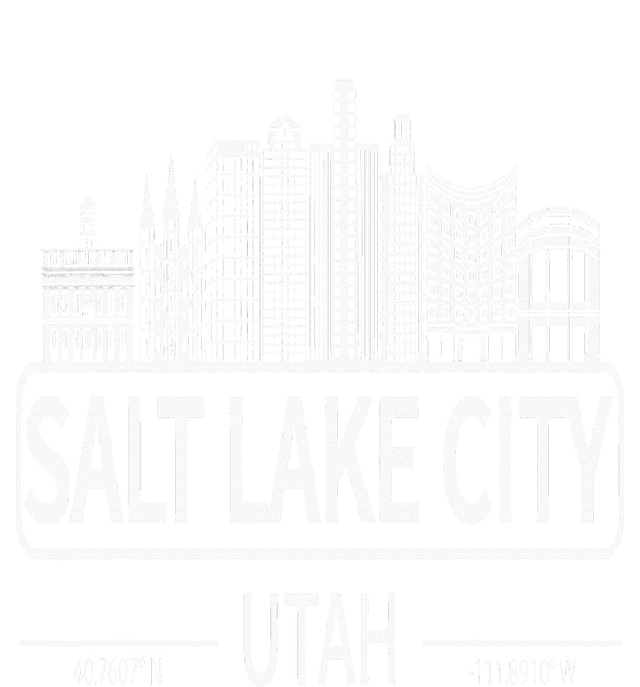 Salt Lake City Utah Skyline Travel To Salt Lake City Women's Perfect Tri Rocker Tank