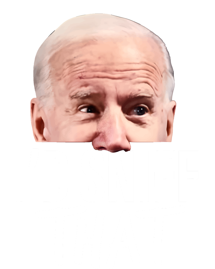 ID Sniff That. Anti Joe Biden Funny Parody Kids Long Sleeve Shirt