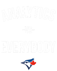 Megzmurr Toronto Blue Analytics Vs Everybody Cropped Pullover Crew