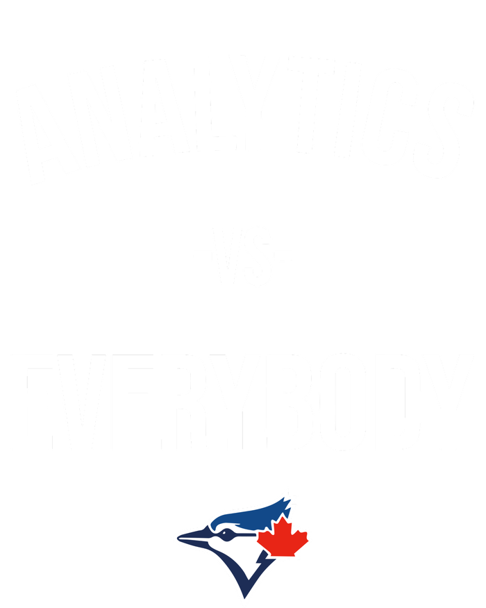 Megzmurr Toronto Blue Analytics Vs Everybody Cropped Pullover Crew