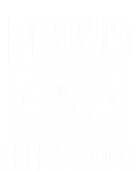 Proud Uncle Of A Sassy Bow Wearing Cheerleader Cheerleading Gift Ladies Essential Flowy Tank