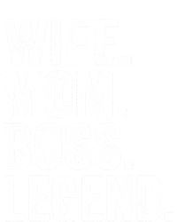 Retro Wife Mom Boss Legend Vintage Funny Mother Gift T-Shirt