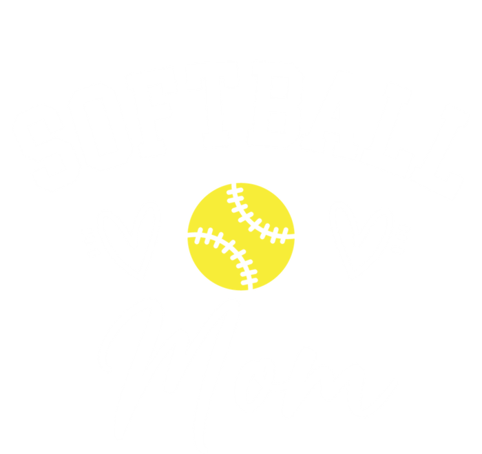 Softball Mom Cute Game Day Outfit Gift T-Shirt