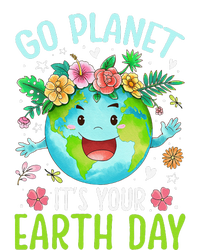 Cute Go Planet Its Your Earth Birthday Day 2024 Teacher Full-Length Apron With Pockets