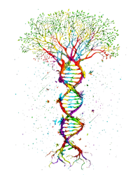 Dna Tree Life Genetics Biologist Science Earth Day Dry Zone Grid Polo