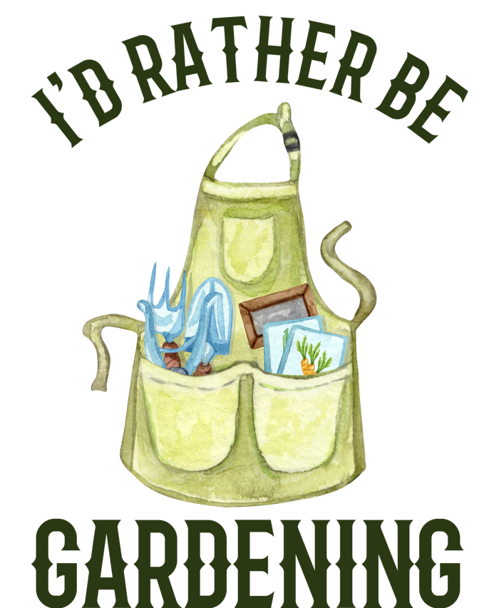 Id Rather Be Gardening Plant Lover Long Sleeve Shirt