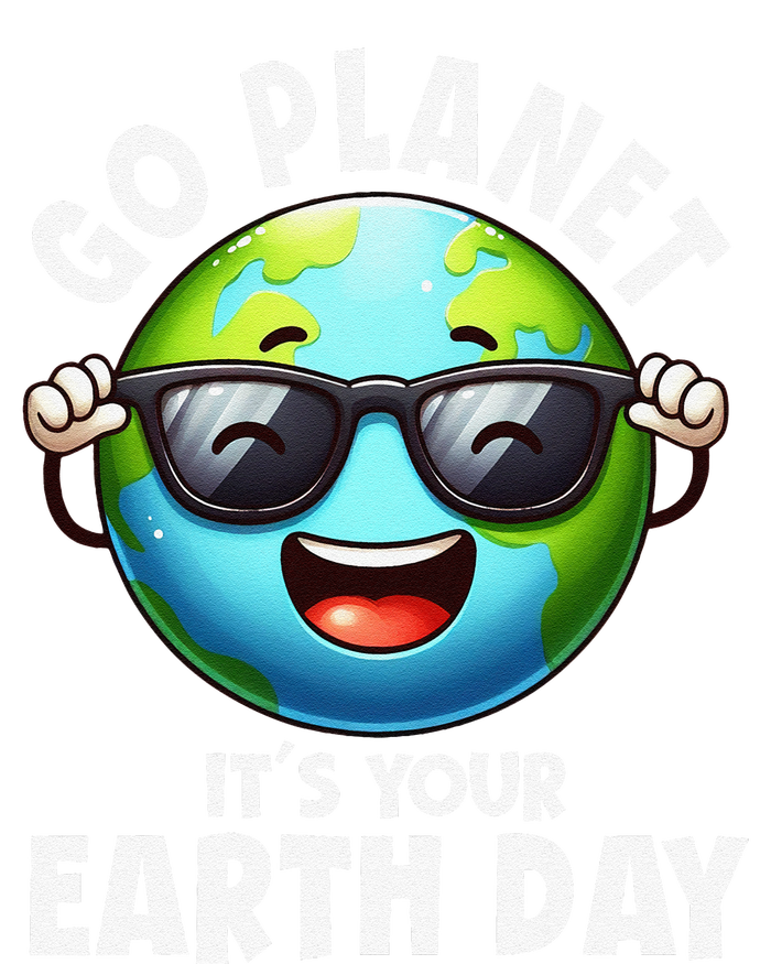 Go Planet ItS Your Earth Day Cute Earth Platinum Collection Golf Towel