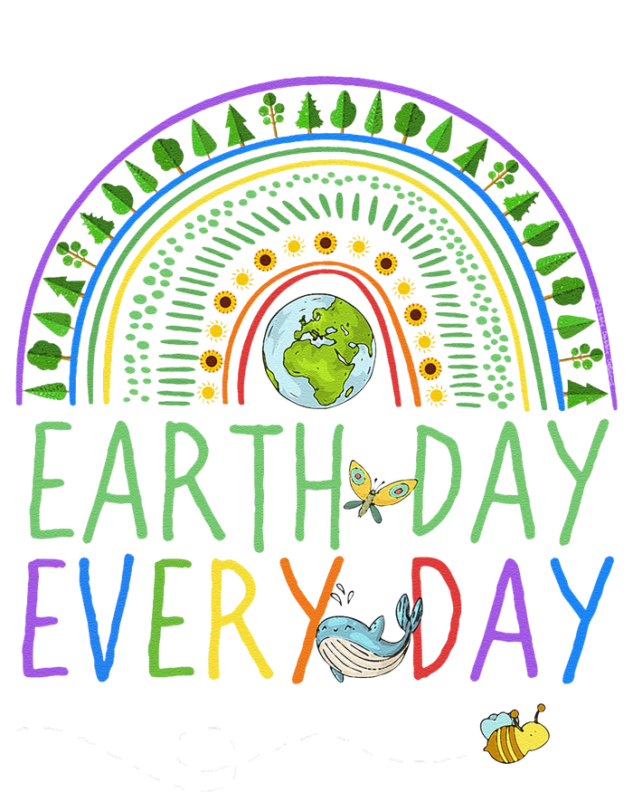 Pretty Earth Day Every Day Rainbow With Trees Earth Day T-Shirt