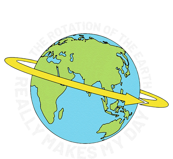 The Rotation Of The Earth Really Makes My Day Earth Day T-Shirt