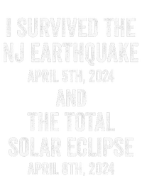 I Survived The Nj Earthquake And The Total Solar Eclipse Ladies PosiCharge Competitor Racerback Tank