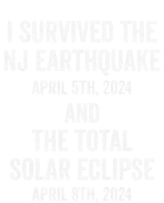 I Survived The Nj Earthquake And The Total Solar Eclipse Ladies PosiCharge Competitor Racerback Tank