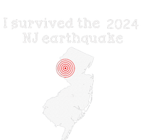 I Survived Nj Earthquake 2024 Women's Fleece Hoodie