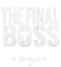 Rock Vintage Music Boss Final White T-Shirt