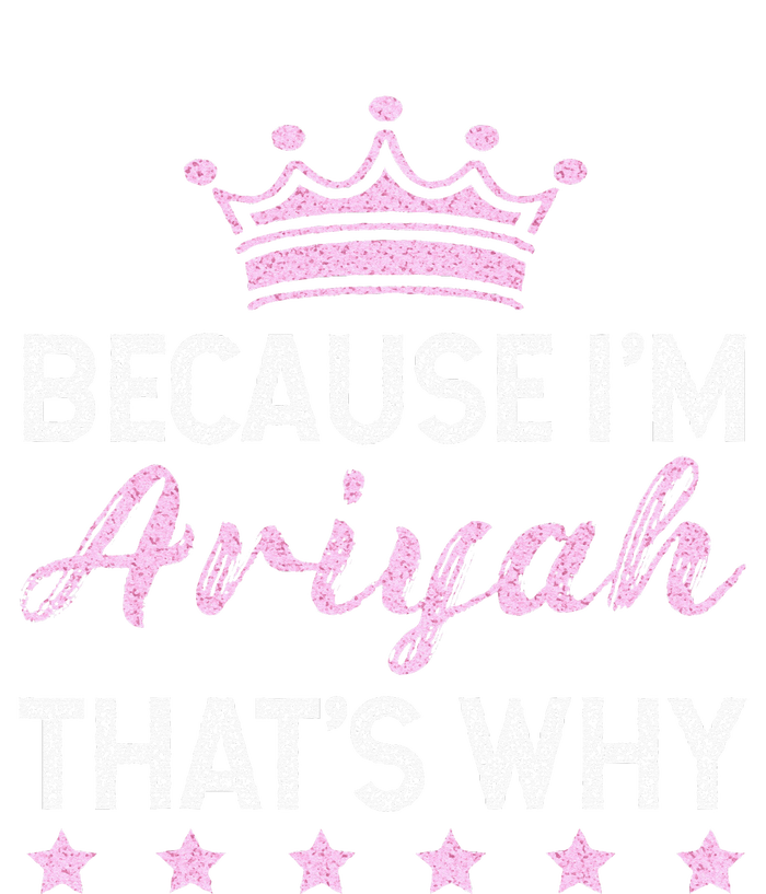 Because IM Ariyah ThatS Why Personalised Ariyah Flat Bill Trucker Hat