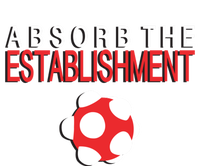 Absorb The Establishment Women's V-Neck T-Shirt