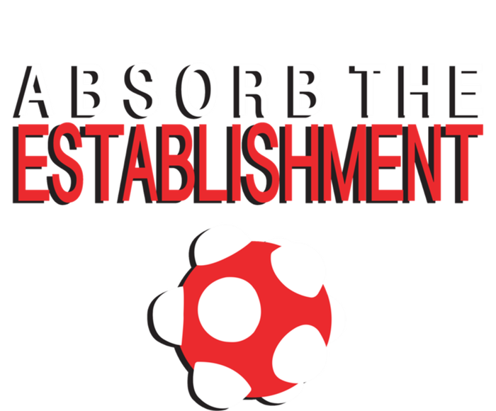 Absorb The Establishment Women's V-Neck T-Shirt