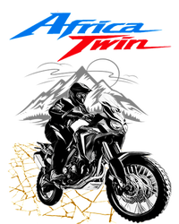 Africa Twin Crf1000l Active V-Neck T-Shirt