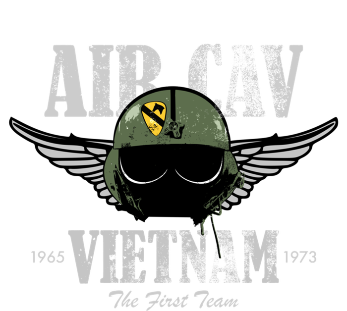 Air Cav Vietnam Huey Pilot Helmet (Distressed) T-Shirt