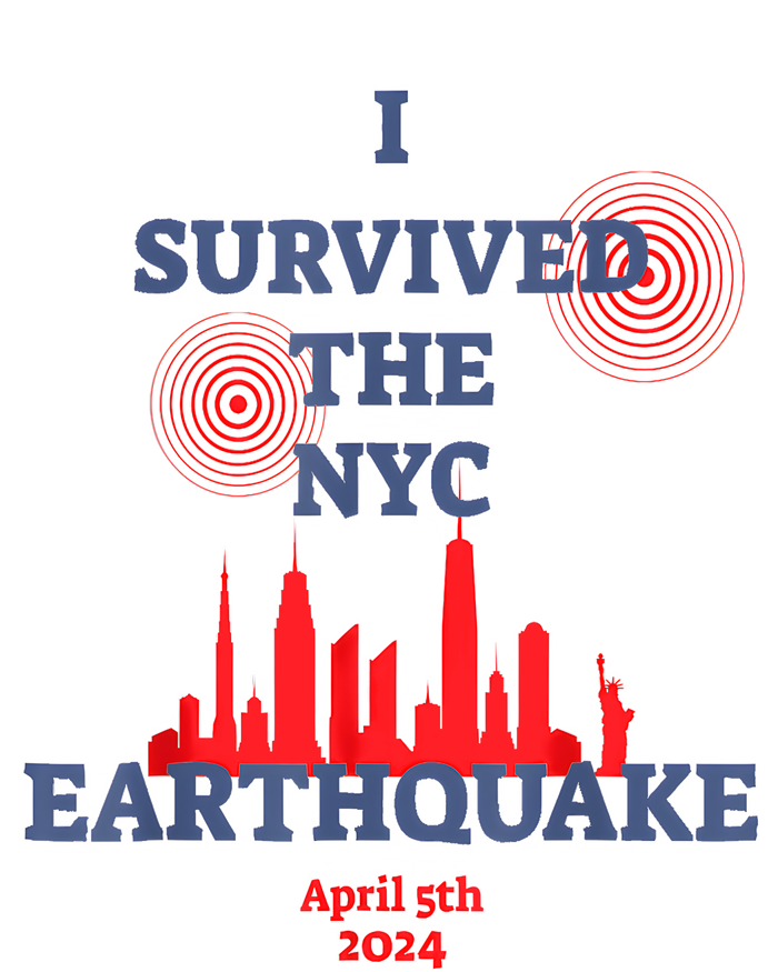 I Survived Nyc Earthquake 2024 Wool Snapback Cap