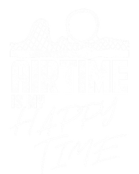 Airtime Is My Happy Time I Funny Rollercoaster Enthusiast Design Mousepad