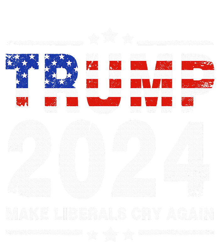 Usa Flag President Trump 2024 Make Liberals Cry Again Pajama Set