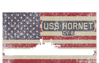 Uss Hornet Cv8 Ww2 Aircraft Carrier Usa American Flag Sweatshirt Cinch Pack Bag