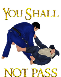 Bjj Guard Passing You Shall Not Pass Brazilian Jiu Jitsu Metallic Star Ornament