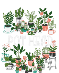 Plant Lover And Gardener Pot Head Succulent 7 Panel Mesh Trucker Snapback Hat