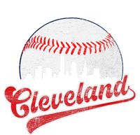 Retro Skyline Cleveland Baseball T-Shirt