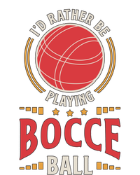 ID Rather Be Playing Bocce Ball Lawn Bowling Bocce Ball Meaningful Gift Tie-Dye Long Sleeve Shirt