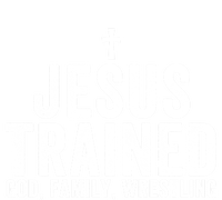 Jesus Trained God Family Wrestling Christian Wrestling Great Gift Women's Racerback Tank