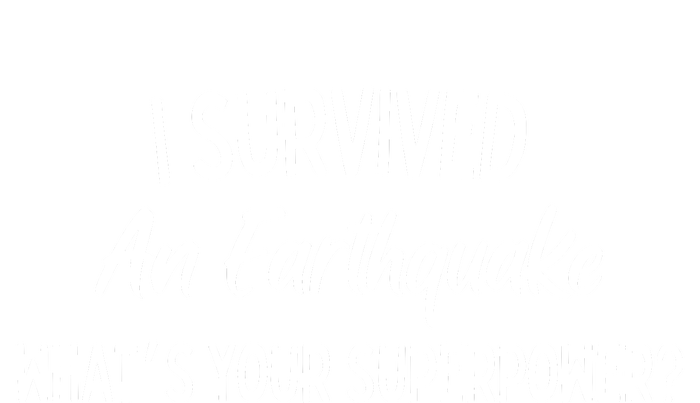 I Survived An Earthquake Superpower Tank Top