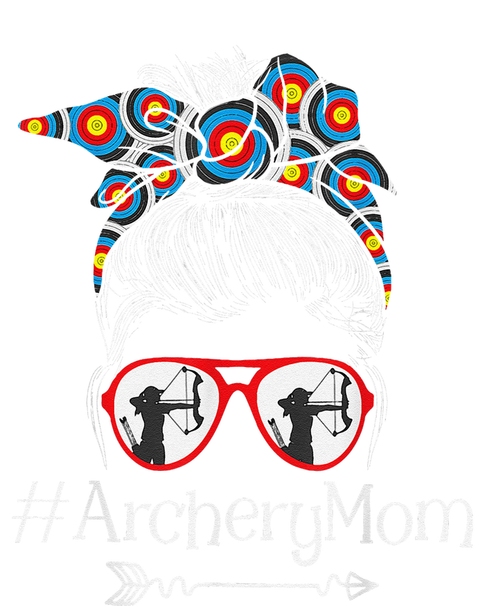 Archery Mom Mothers Day Bowhunter Archer Bowman Bows Tie-Dye T-Shirt