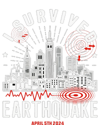 I Survived The Nyc Earthquake Kids Long Sleeve Shirt