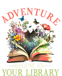 Adventure Begins At Your Library Summer Reading 2024 Flowers T-Shirt