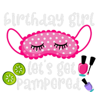 Birthday Girl Lets Get Pampered Girl Spa Day Nail Polish Tote Bag