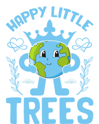 Happy Little Trees Earth Day Celebration Kids Long Sleeve Shirt