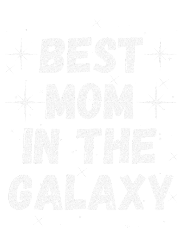 Best Mom In The Galaxy MotherS Day Present Cute Mom Large Microfiber Waffle Golf Towel