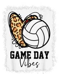 Bleached Volleyball Game Day Vibes Volleyball Mom Game Day Zip Tote Bag